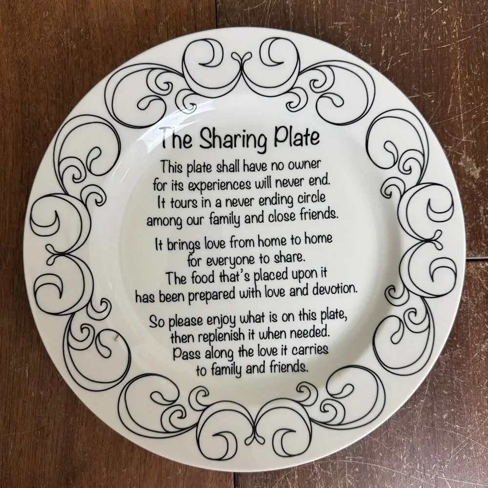 Home Essentials The Sharing Plate Decorative Gift Tradition